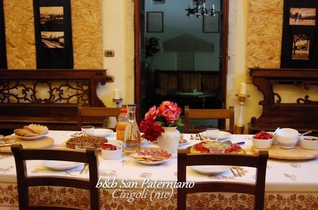 B&B San Paterniano Чинголи Экстерьер фото